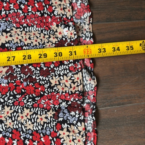 Free People Floral Print Cut-out Women's Dress Size Small - Picture 8 of 9
